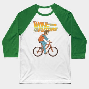 Bike to the Future Baseball T-Shirt